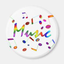 Music Refrigerator Magnets