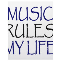 Music Rules My Life letterhead
