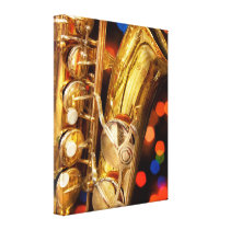 Music - Sax - Very saxxy canvas prints