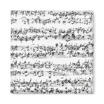 Music Score of Johann Sebastian Bach Fridge Magnets