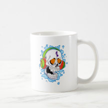 Music Skull Coffee Mug