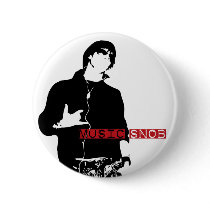 Music Snob Button