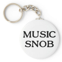 Music Snob Keychains