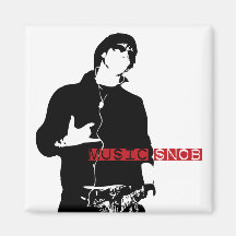 Music Snob Refrigerator Magnet