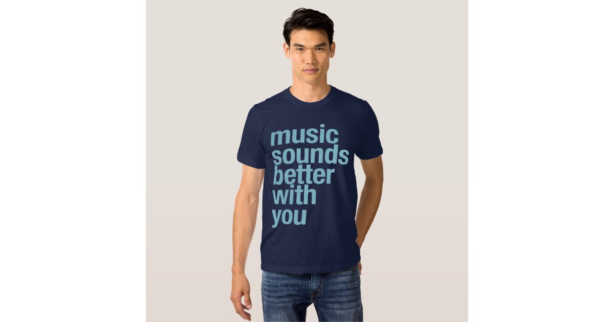 let the music guide you shirt