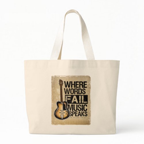 music speaks bag