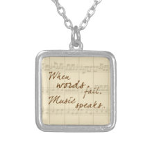 Music Speaks Jewelry