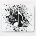 Music Splatter Mousepad
