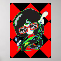 Music Star Print and Poster posters