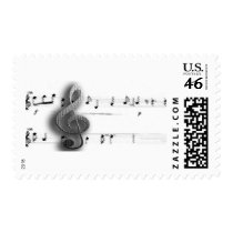 Music Stationary and Stickers! postage by spenayoung Music Stationary and Stickers! postage