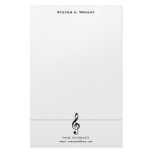 Music Stationery Paper