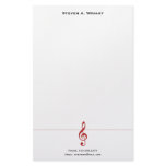 Music Stationery Paper