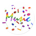 Music stickers