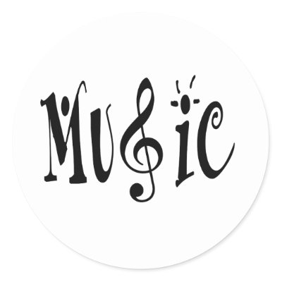 MUSIC stickers