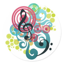 Music stickers