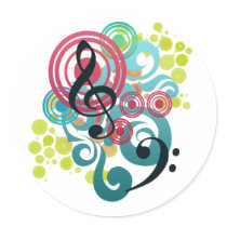 Music stickers