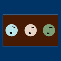 Music Store Business Card business cards