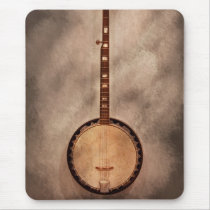 Music - String - Banjo Mouse Pad