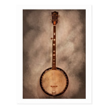 Music - String - Banjo Post Cards