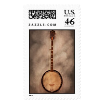 Music - String - Banjo Stamps