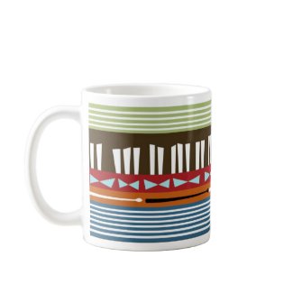 Music stripes Mug zazzle_mug