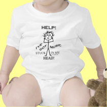 Music Stuck in My Head t-shirts