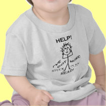 Music Stuck in My Head t-shirts