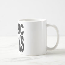 Music Sucks Coffee Mug