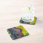 MUSIC SWIRL BEVERAGE COASTERS