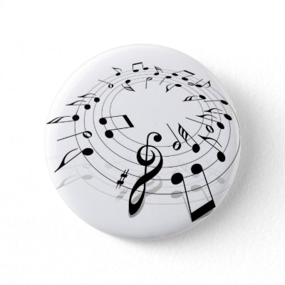 music staff clipart. Music notes on a circle staff