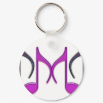 Music Symbol keychains by StlCityMusic Music Symbol keychains