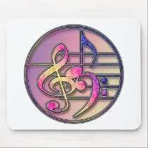 Music Symbols 1 mousepads