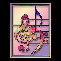Music Symbols 2 print posters