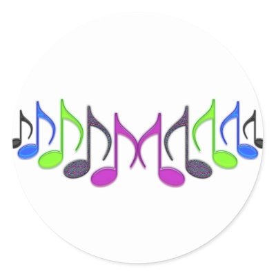 graphic radio symbol music symbols stickers by