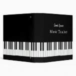 Music Teacher  - Binder binders