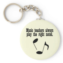 Music Teacher Keychains