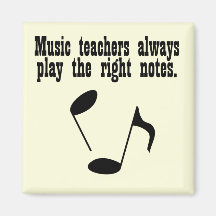 Music Teacher Refrigerator Magnet