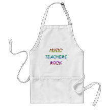 MUSIC TEACHER ROCK 2 APRON