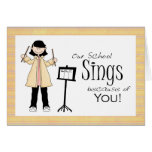 Music Teacher Thank You Card