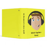 Music Teachers Rock! Vinyl Binder