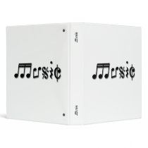 Music Text Design Binders