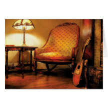 Music - The chair and the lute Card