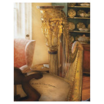 Music - The Harp Customized Letterhead