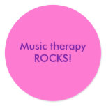 Music therapy stickers