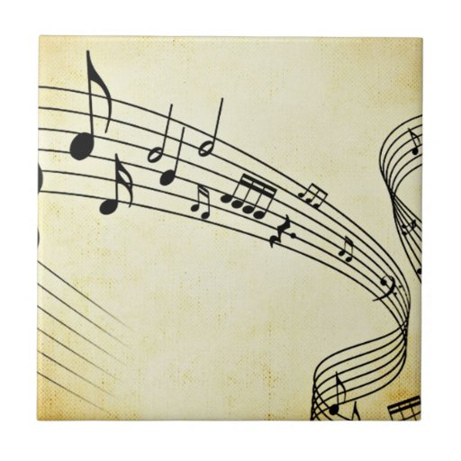 Music Tile Zazzle