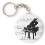 Music to my ears key chain