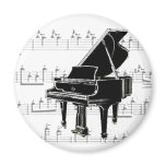 Music to my ears fridge magnet