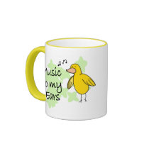 Music to My Ears Mug by MenagerieMayhem Music to My Ears Mug