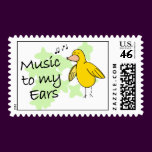 Music to My Ears Postage Stamps