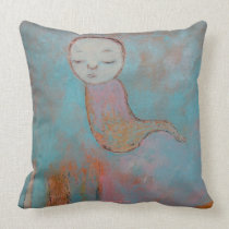 Music to swim by Throw Pillow pillows